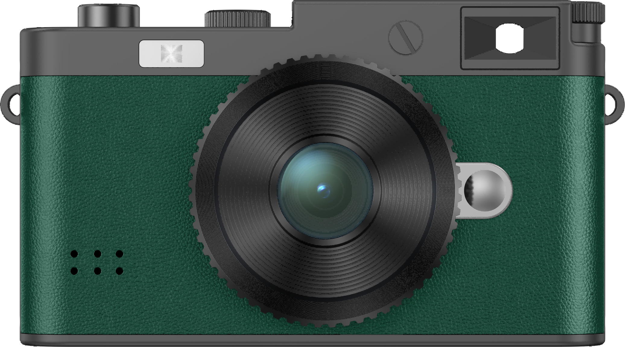 DC32 4K Digital Camera - Retro Leather & Dual Screen - Detail 6